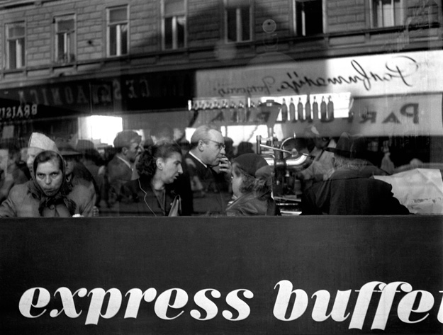 Tošo Dabac - Express buffet, Zagreb, oko 1960.