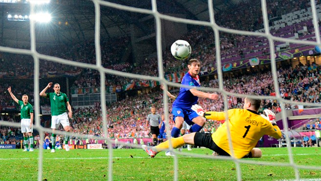 Hrvatska postiže zgoditak © Getty Images