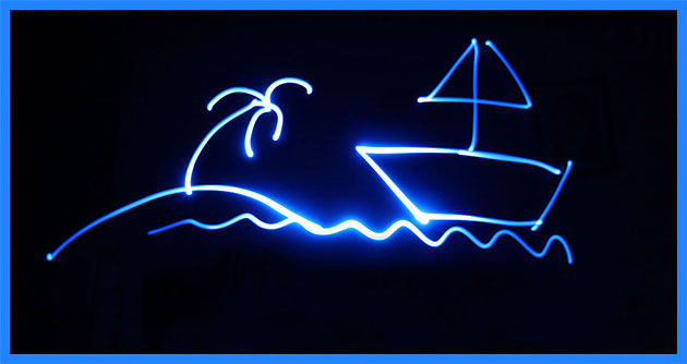 light painting fotografija, snimio Luigi Shkreli